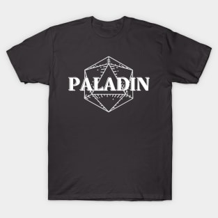 Paladin D20 Symbol Print T-Shirt